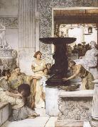 Alma-Tadema, Sir Lawrence The Sculpture Gallery (mk23) USA oil painting artist